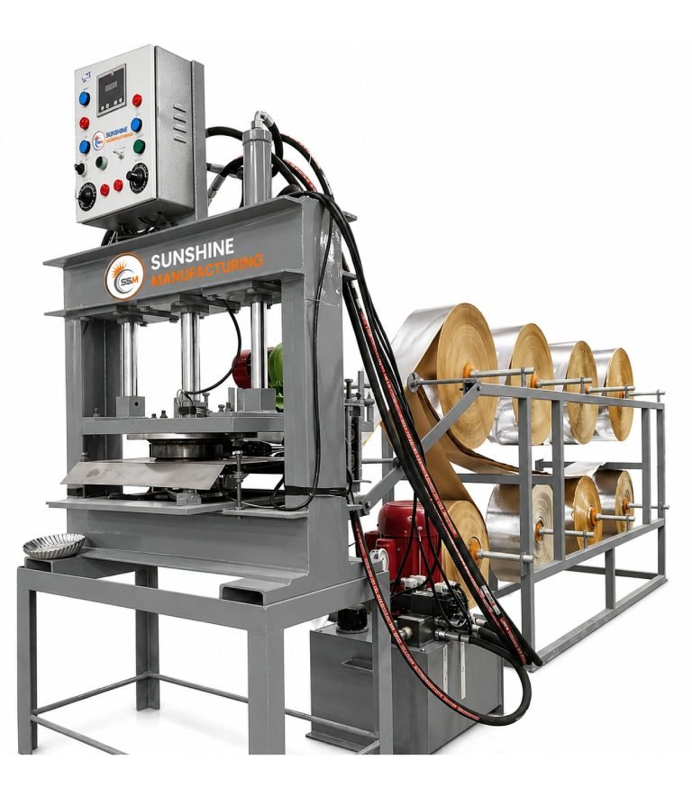 Three Cylinder Paper Plate Machine